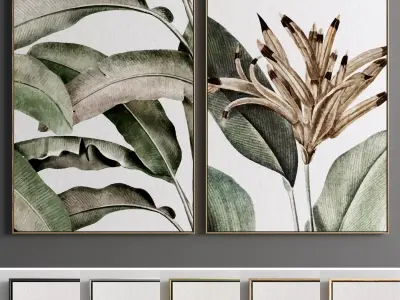 Photo Frame 55 Low-poly 3D model