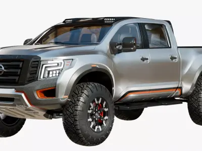 Nissan Titan Warior 3D model