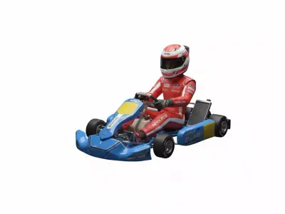 Kar Pilot 3D Sculpture 3D print model