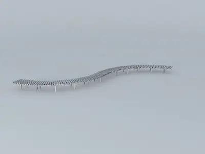 Organic Bank Agapito Serie Dome Free 3D model