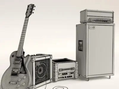 Gutar and Bass 3D model
