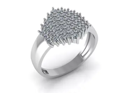  Jewelry Diamond Ring 3D print model