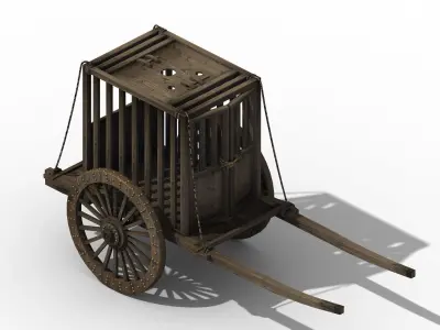 Game Official - Transportation - Cage 01 3D model