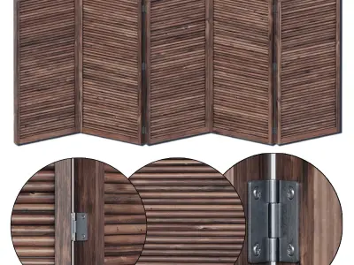 Screen  branch straight n3 3D model