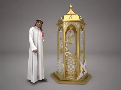 Ramadan Eid Al Adha Decoration 3D model