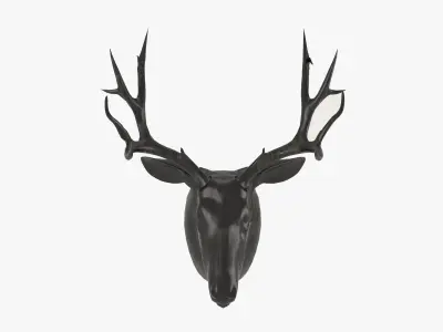Deer mount decorative 3D model