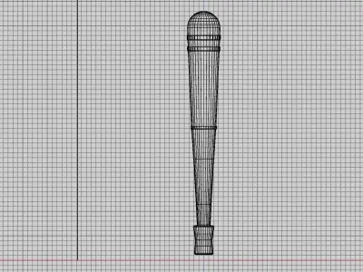 Baseball Bat Free low-poly 3D model shop