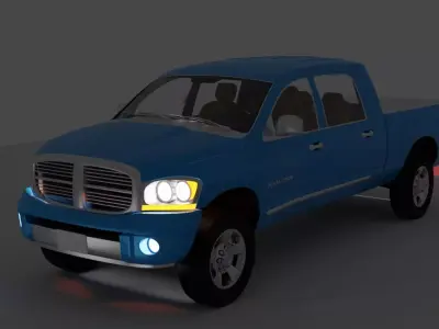 Pickup 3D model
