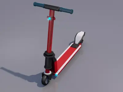 Scooter 3D model