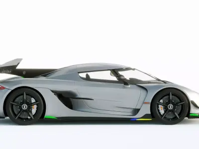 Koenigsegg Jesko 2020 3D model