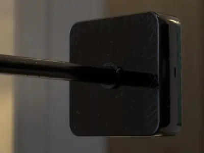 Low poly lamp model decoration furniture model 3d blender Free low-poly 3D model