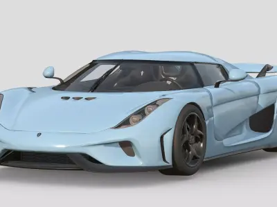 Koenigsegg Regera 3D model