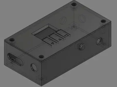 spot welder box Chinese 12v car battery  3D print model