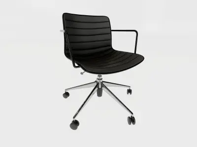 Free Animated 3D Chair Model  Multiple Formats Included Free low-poly 3D model
