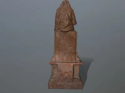 statue 1 Low-poly 3D model