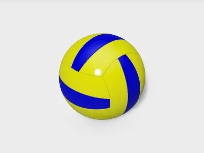 Volleyball ball 3D print model