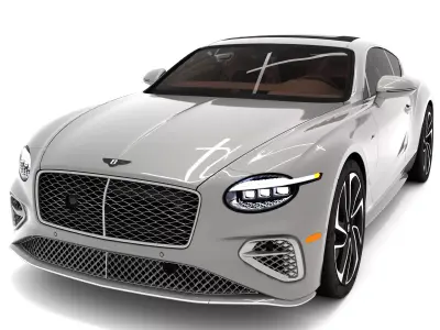 Bentley Continental GT2025 Low-poly 3D model