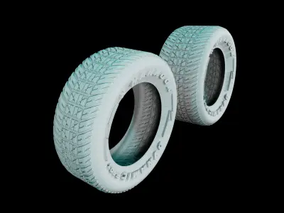 Hankook Tire 3D model