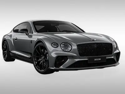 Bentley Continental GT Lowpoly Game Ready Low-poly 3D model