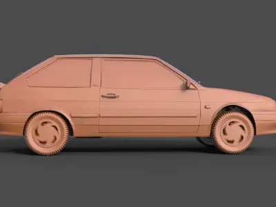 Vaz 2113 3D print model