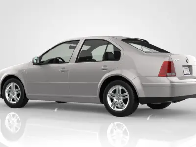 Volkswagen Bora 3D model