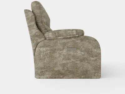 Sable Sofa Low-poly 3D model