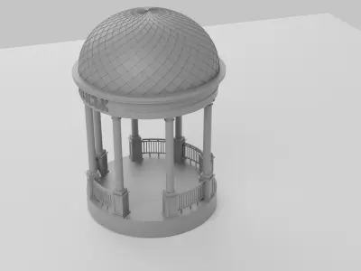 Berdyansk gazebo 3D print model