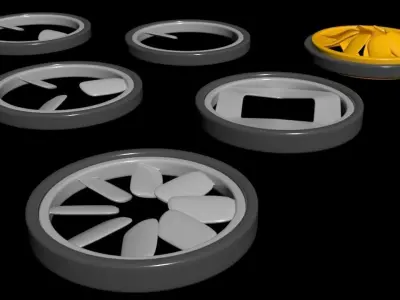 Modular - Rim Driven - Electric Thruster 02 - Concept 3D print model