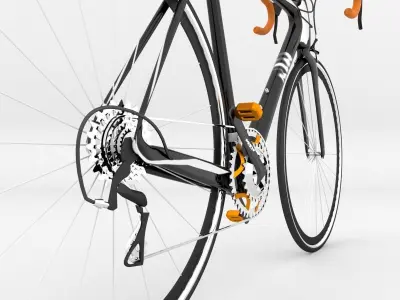 Racing Bike  3D model