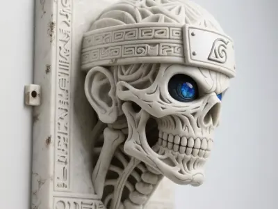 skull 3D print model buy