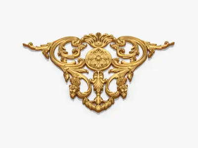 Classic decor ornament 286 3D model