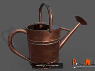 Copper cookware package-Version 001 3D Model Collection