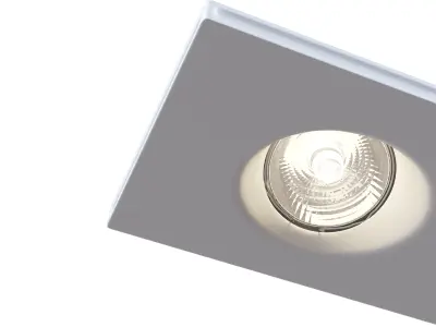 Downlight Gyps Modern DL002-1-02-W Maytoni Technical Free 3D model