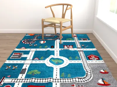 Rugs No 140 Low-poly 3D model