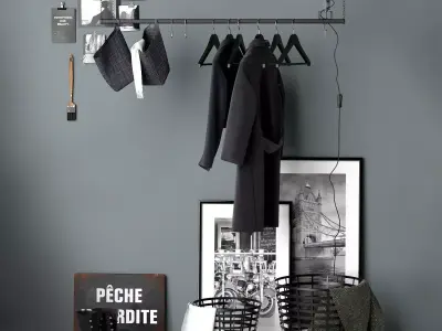 Set of clothes 2 3D model