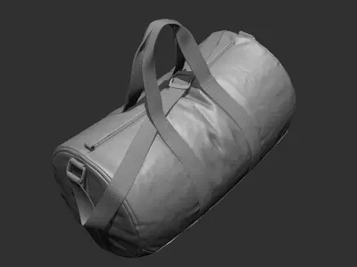 Gym Bag - High poly Model 3D model