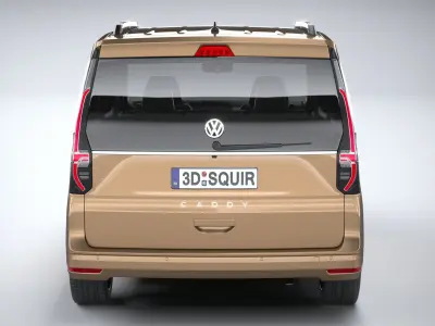 Volkswagen Caddy 2021 3D model