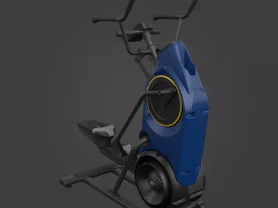 Elliptical trainer-Exercise Equipment-03 Low-poly 3D model