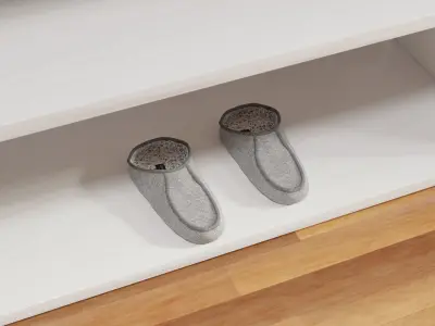  Bedroom slippers 3D model