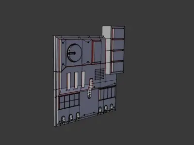controller star wars control panel Free 3D model