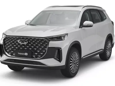 2026 Chery Tiggo 8 with Interior 3D model