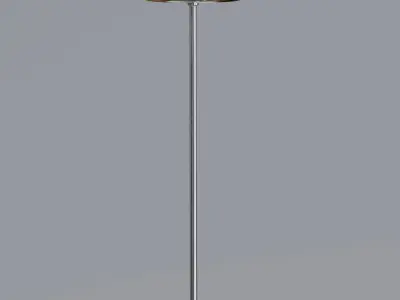 Modern geometric lamp 3D model