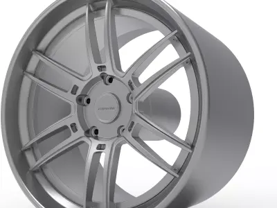 FORGELINE AL308 WHEEL 3D PRINT MODEL  3D print model