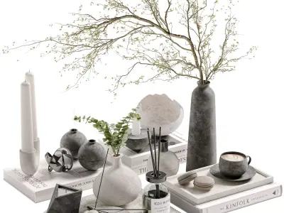 Decorative Set 09 3D model