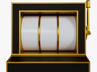 GOLD SLOT NEW 14 3D model