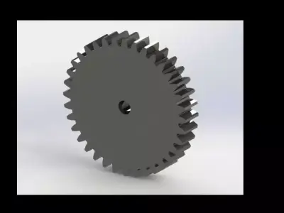 Gear 36 teeth 3D print model