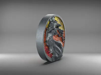 Mortal Kombat Wall Hanger  3D print model