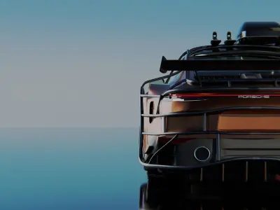 Porsche Carrera 911 Car 3D model