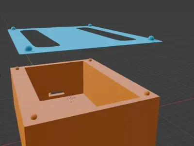 Esp32 Casing 3D Models with Joint interlocking 3D print model