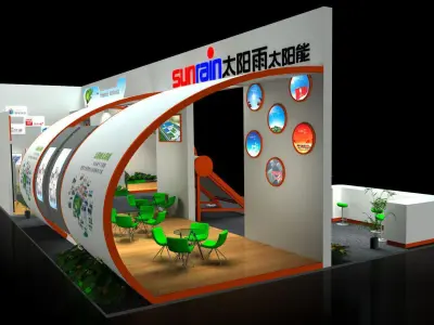 Exhibition - Area - 15X8-3DMAX2009-01 3D model